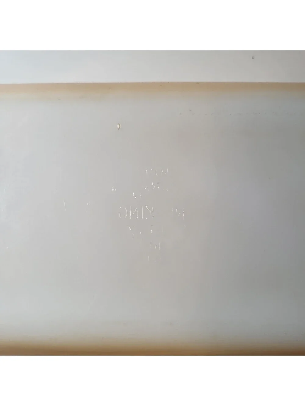 Vintage Fire-King 409 White Milk Glass 9x5 Loaf Pan Oven Ware USA